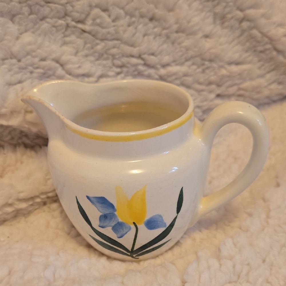 Floral Cream Pitcher
